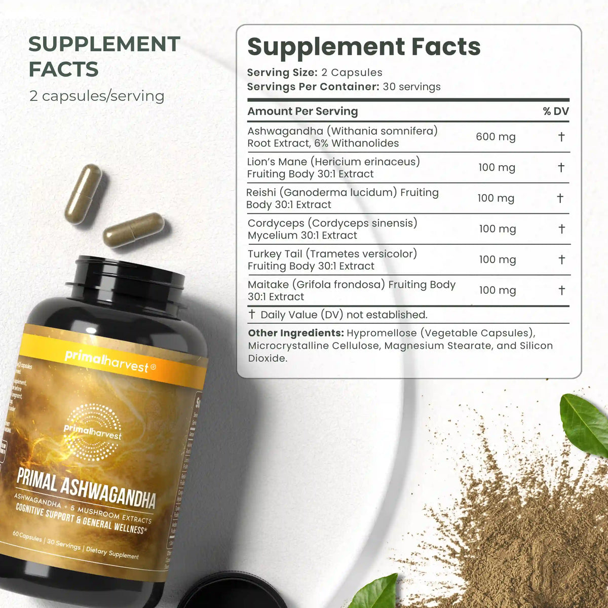 Ashwagandha supplements facts