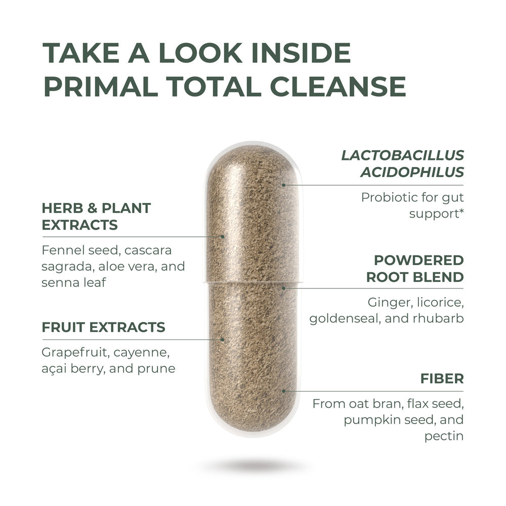 Total Essentials Cleanse Primal Total Cleanse Natural Detox by Primal Harvest 🥇