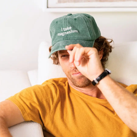Primal Harvest “i take magnesium” Dad Hat