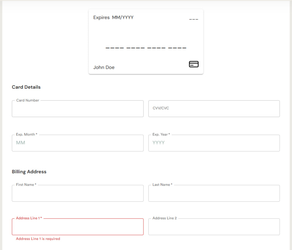 How do I update my payment information?