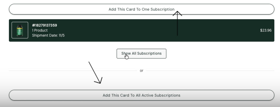 How do I update my payment information?